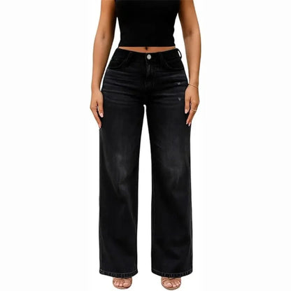 BootyLift Stretch Wide-Leg Jeans