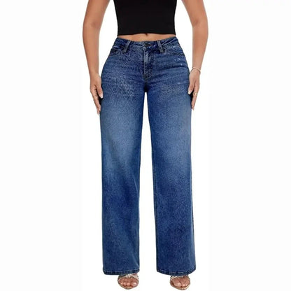 BootyLift Stretch Wide-Leg Jeans