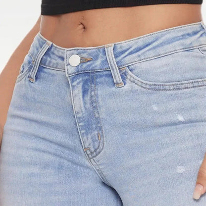 BootyLift Stretch Wide-Leg Jeans