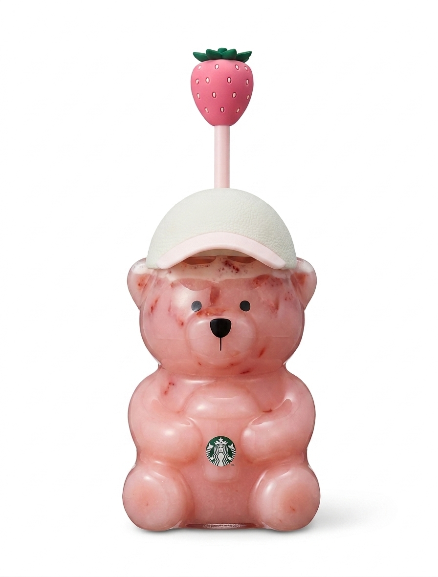 Strawberry Bearista Cup