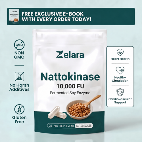 Zelara™ Nattokinase Softgels 10,000 FU