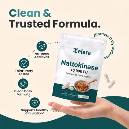 Zelara™ Nattokinase Softgels 10,000 FU