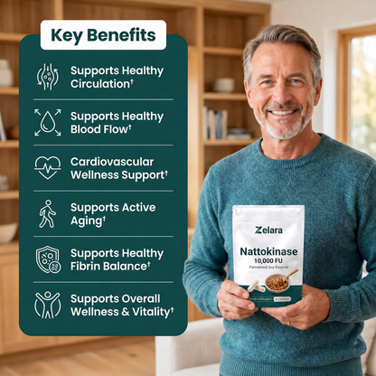 Zelara™ Nattokinase Softgels 10,000 FU